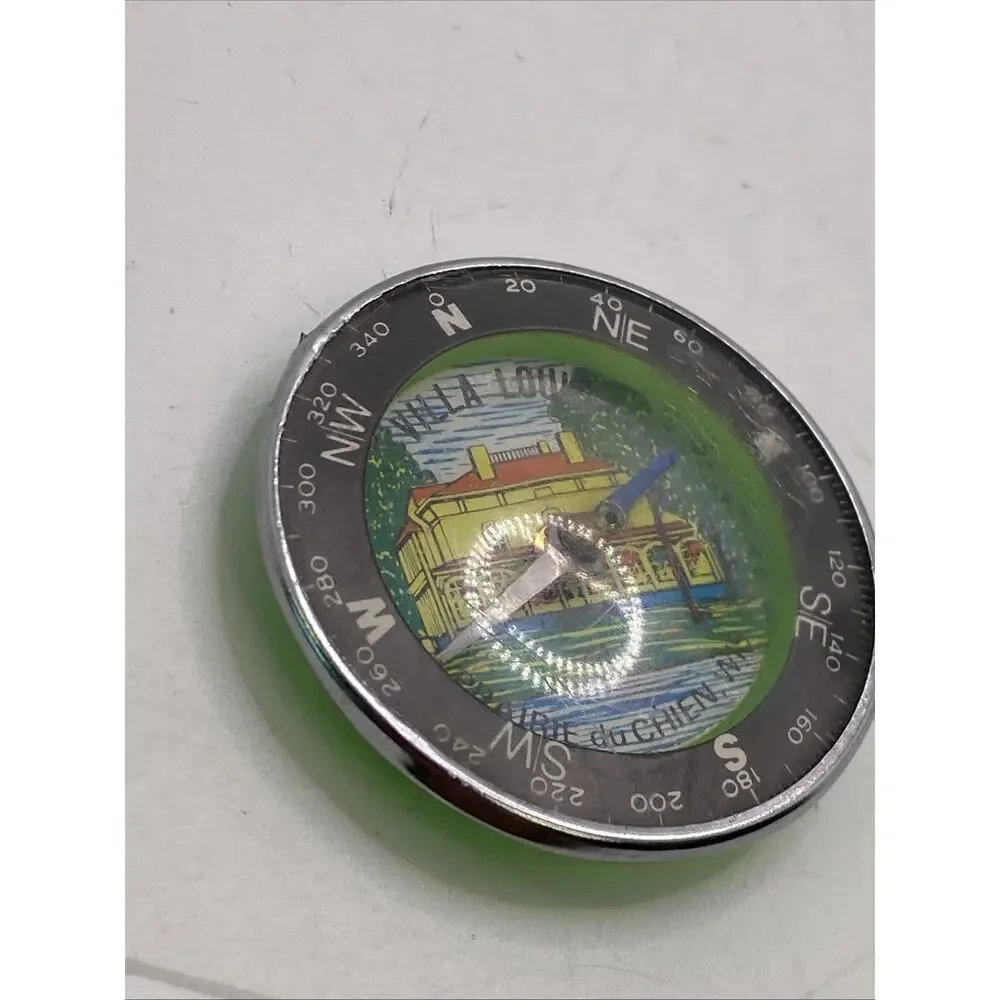 Vintage Villa Louis Prarie Du Chien Wisconsin Compass